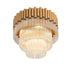 Flush luminaire in Gold Pendant