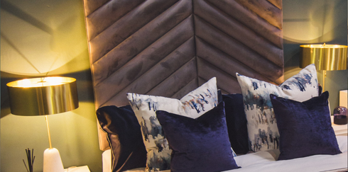 Rose Double Headboard