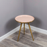 Native Home Lifestyle Side Table Pink Enamel Tray