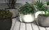 Blinde Design Stitch 100 Concrete Planter - Bone Finish - BLD.1.P.STI.100.Y.BO