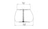 Blinde Design Stitch 125 Concrete Planter - Bone Finish - BLD.1.P.STI.125.Y.BO