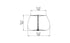 Blinde Design Stitch 50Concrete Planter - Graphite Finish - BLD.1.P.STI.50.Y.GH