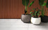Blinde Design Stitch 50Concrete Planter - Bone Finish - BLD.1.P.STI.50.Y.BO