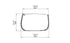 Blinde Design Stitch 75Concrete Planter - Bone Finish - BLD.1.P.STI.75.Y.BO