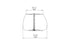 Blinde Design Stitch 75Concrete Planter - Natural Finish - BLD.1.P.STI.75.Y.NA