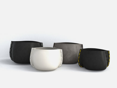 Blinde Design Stitch 125 Concrete Planter - Graphite Finish - BLD.1.P.STI.125.Y.GH