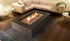 Ecosmart Fire Wharf 65 Fire Pit Table - Bone Finish / Stainless Steel Burner - ESF.O.WHF.65.BO