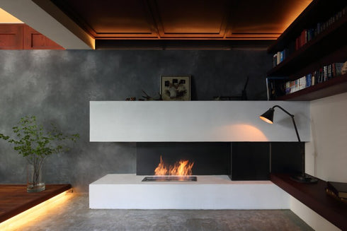 Ecosmart Fire XL700 Ethanol Burner - Stainless Steel Finish - ESF.B.XL7.WTT