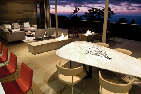 Ecosmart Fire XL700 Ethanol Burner - Stainless Steel Finish - ESF.B.XL7.WTT