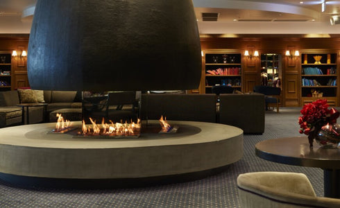 Ecosmart Fire XL700 Ethanol Burner - Black Finish - ESF.B.XL7.WTT.BL