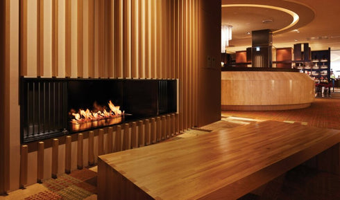 Ecosmart Fire XL900 Ethanol Burner - Stainless Steel Finish - ESF.B.XL9.WTT