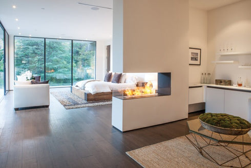 Ecosmart Fire XL900 Ethanol Burner - Stainless Steel Finish - ESF.B.XL9.WTT